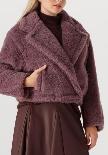 Paarse MAX MARA Teddy jas OGGERI 2511081061600 - large