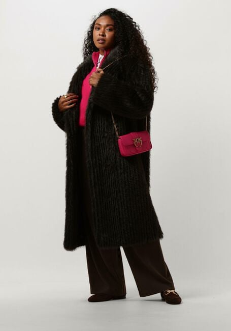 Grijze STAND STUDIO Faux fur jas GENEVIEVE COAT - large