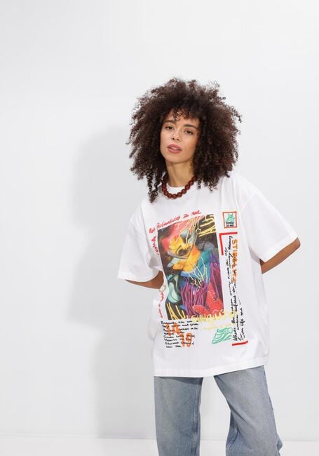 Witte STIEGLITZ Tops & T-shirts ERIKA OVERSIZED T SHIRT - large
