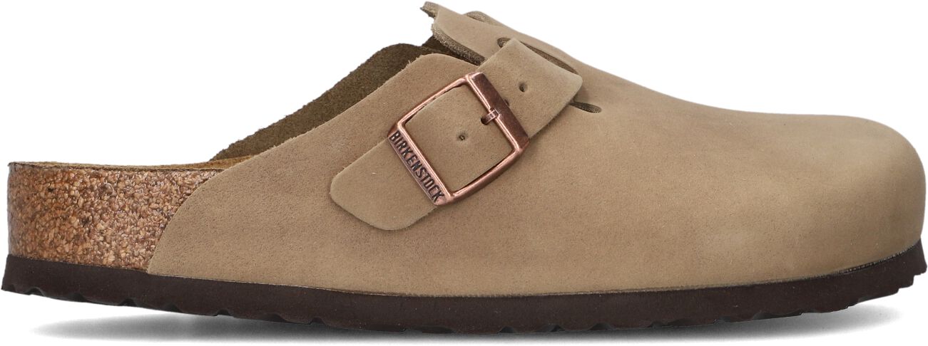 Birkenstock Instappers
Dames Boston Oiled Led, Maat: 43, Materiaal: Nubuck, Kleur: Beige