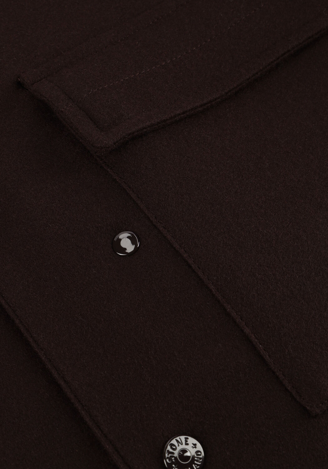 Bruine STONE ISLAND Overshirt SHIRTS - large