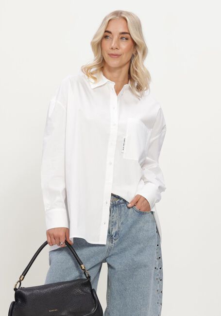Witte ALIX THE LABEL Blouses LADIES WOVEN OVERSIZED BLOUSE - large