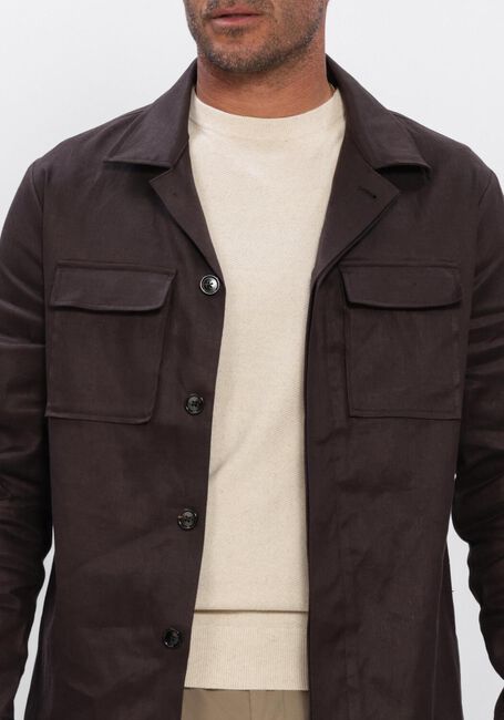 Bruine PROFUOMO Overshirts OVERSHIRT LL GD - large