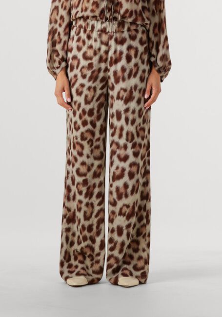 Bruine LUISA CERANO Wijde broek 628815/3770 - large