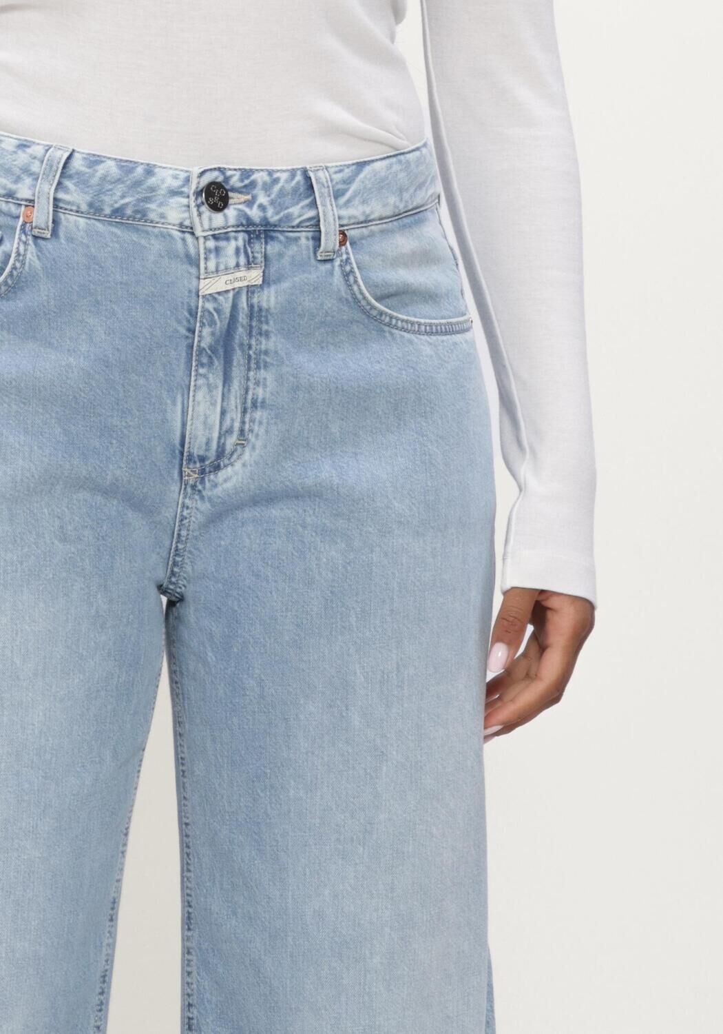 Lichtblauwe CLOSED Wide jeans JAZZIE - large