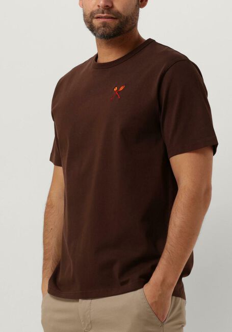 Bruine FOR&Eacute;T T-shirt SAIL T-SHIRT - large