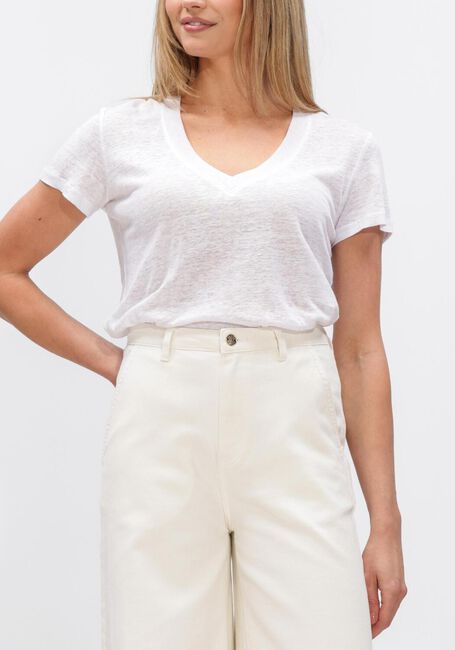 Witte JANICE T-shirt LEE - large