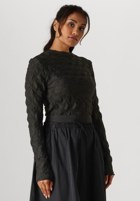 Zwarte SUMMUM Tops & T-shirts TOP SPIDER MESH - large