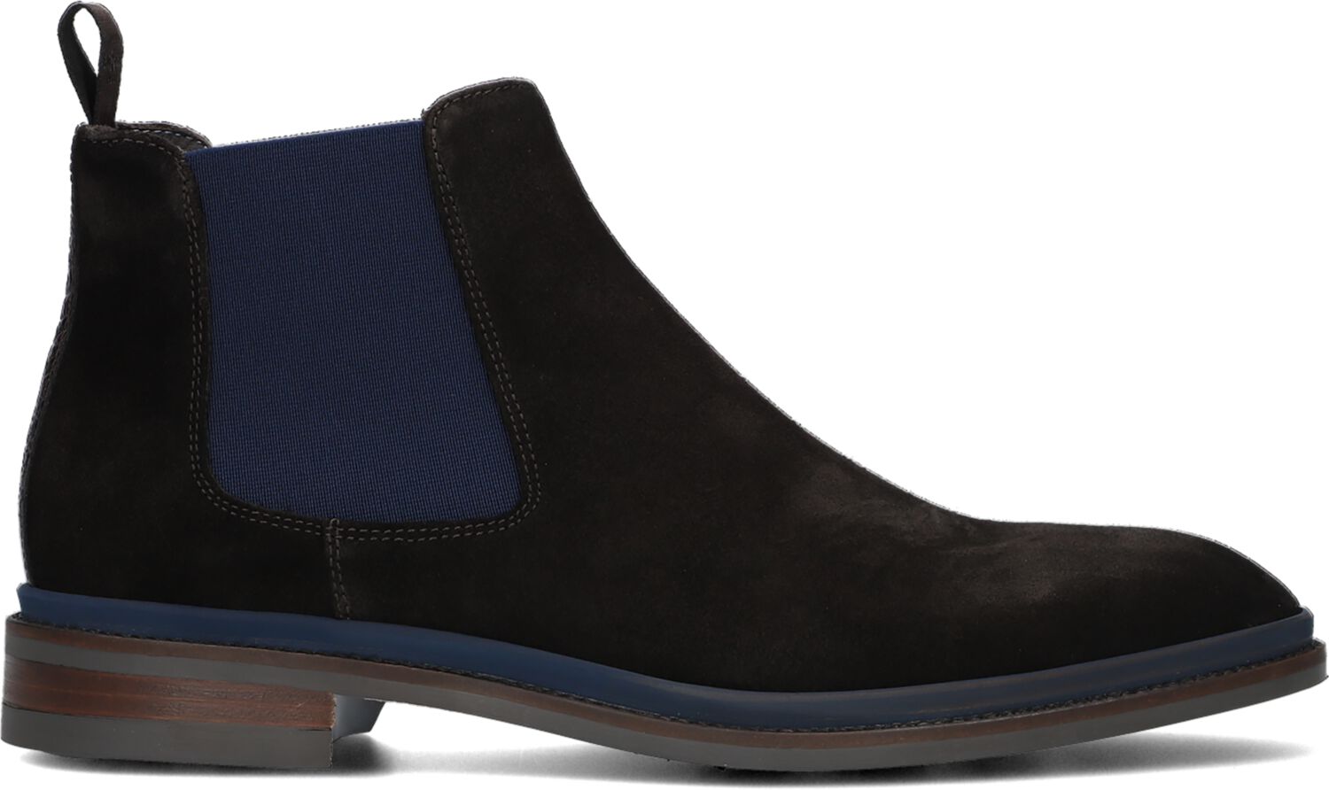 Giorgio Chelsea Boots Heren 85815, Maat: 45, Materiaal: Suède, Kleur: Bruin