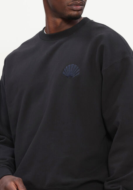 Zwarte NEW AMSTERDAM SURF ASSOCIATION Sweater LOGO CREWNECK - large