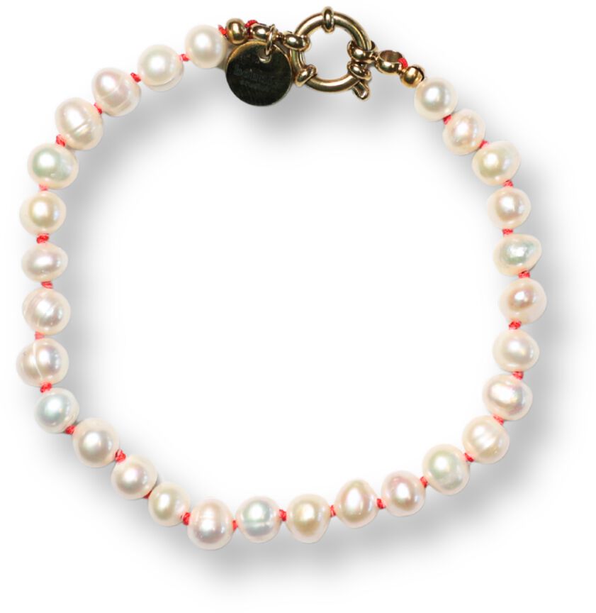 Bonnie Studios Armband Dames Oliver Bracelet, Kleur: Gebroken wit afbeelding 1