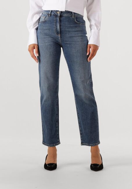 Blauwe ELISABETTA FRANCHI Straight leg jeans JEANS TROUSERS - large