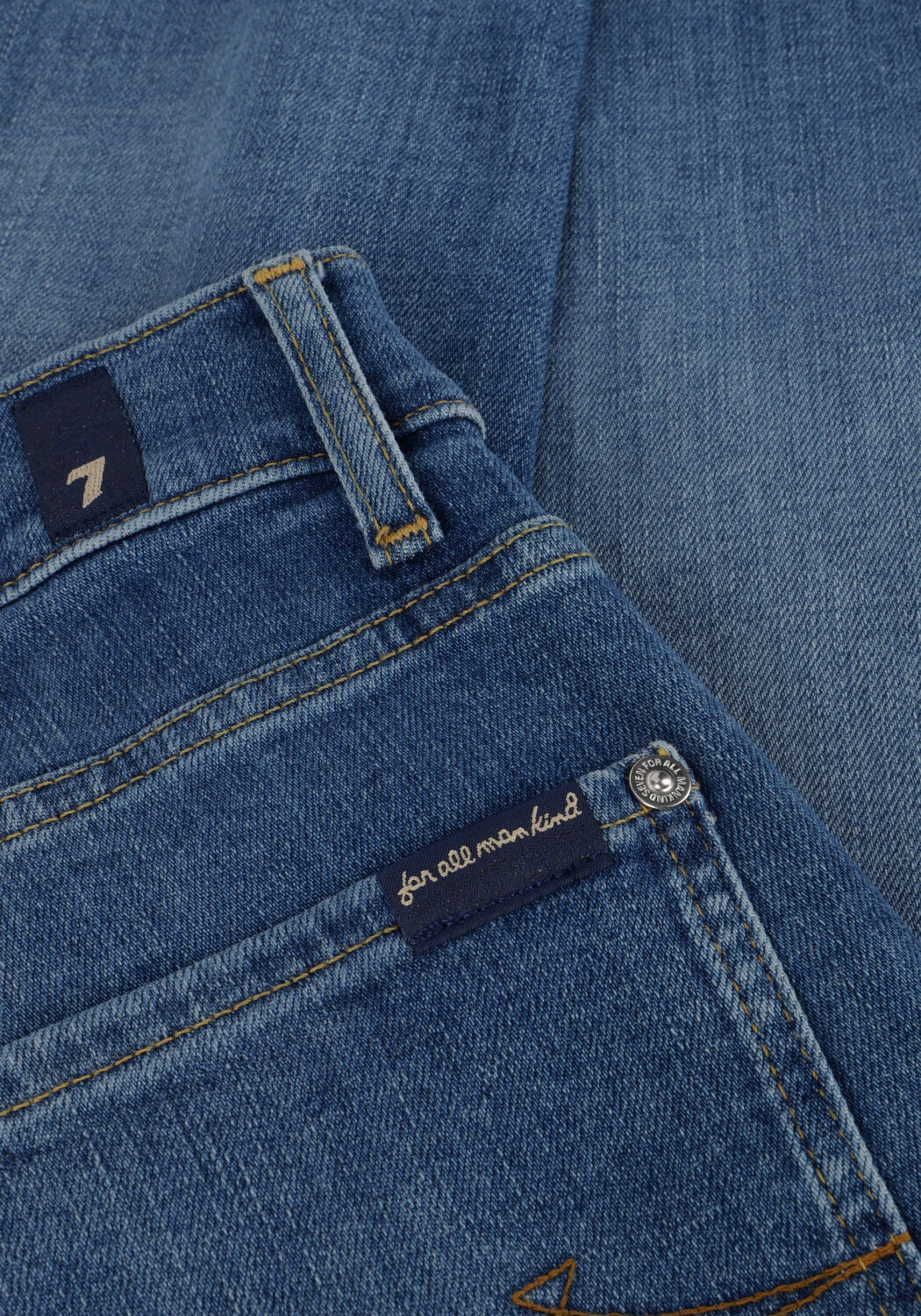Blauwe 7 FOR ALL MANKIND Slim fit jeans SLIMMY TAPERED - large