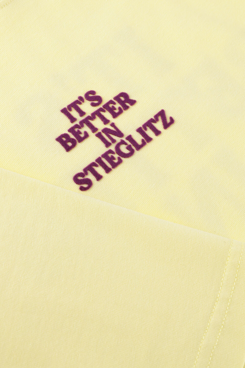 Gele STIEGLITZ T-shirt BRANCA REGULAR T SHIRT - large