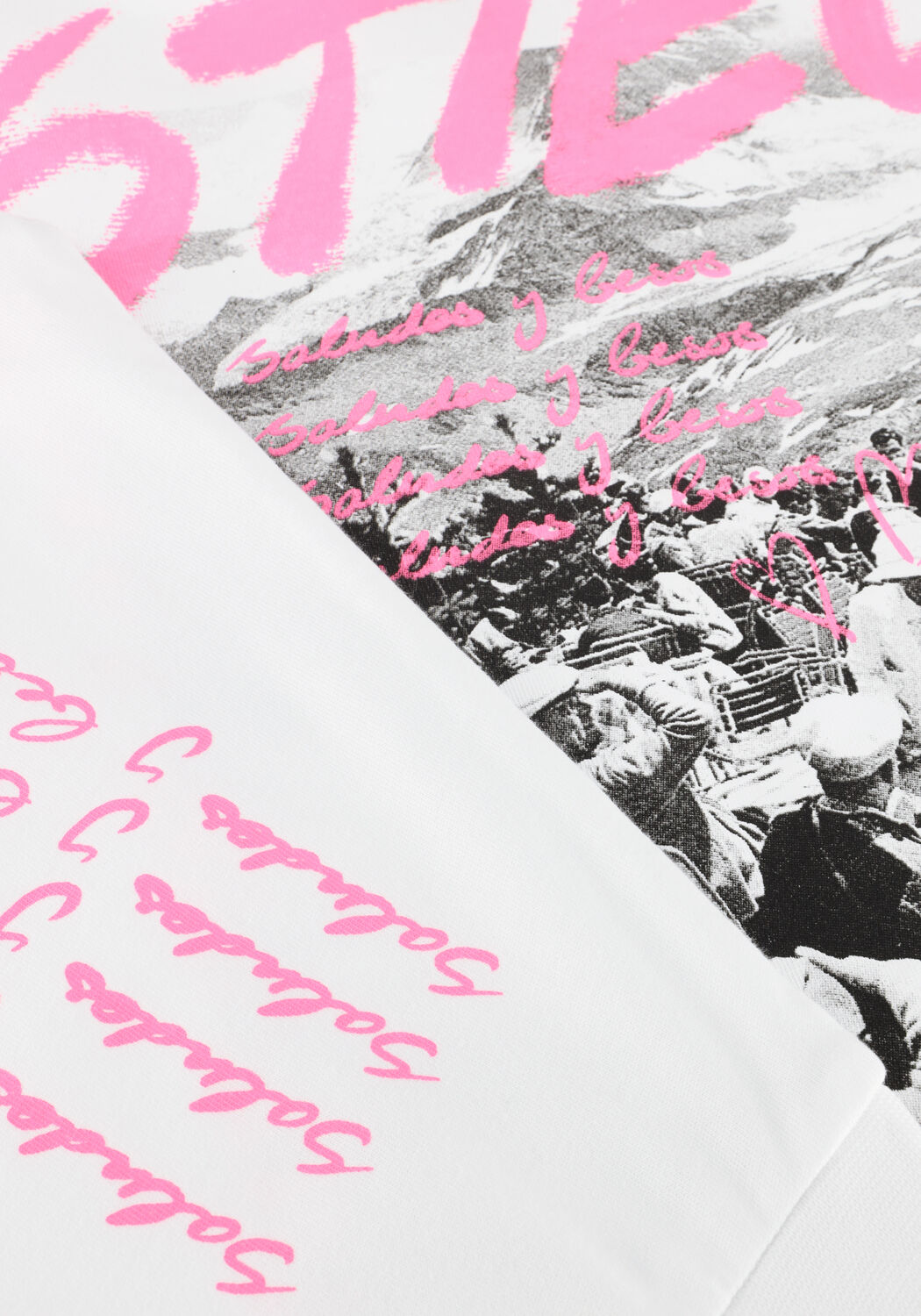 Witte STIEGLITZ Top MAXIMO SKATE LONGSLEEVE - large