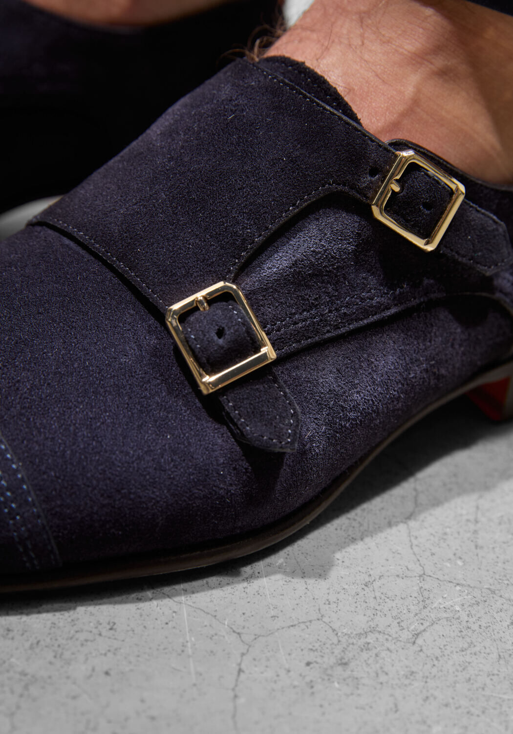 Blauwe SANTONI Instappers AXEL - large