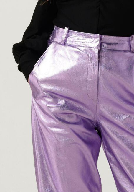 Paarse IBANA Pantalon PERFECTA METALLIC - large