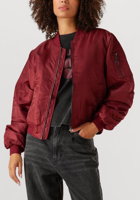 Bordeaux CO'COUTURE Jack LIBBY BOMBER JACKET - large