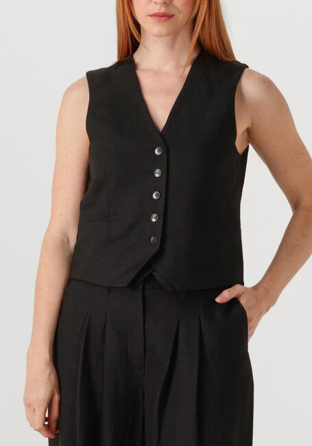 Zwarte HERSKIND Gilet DOUBLE UP VEST - large