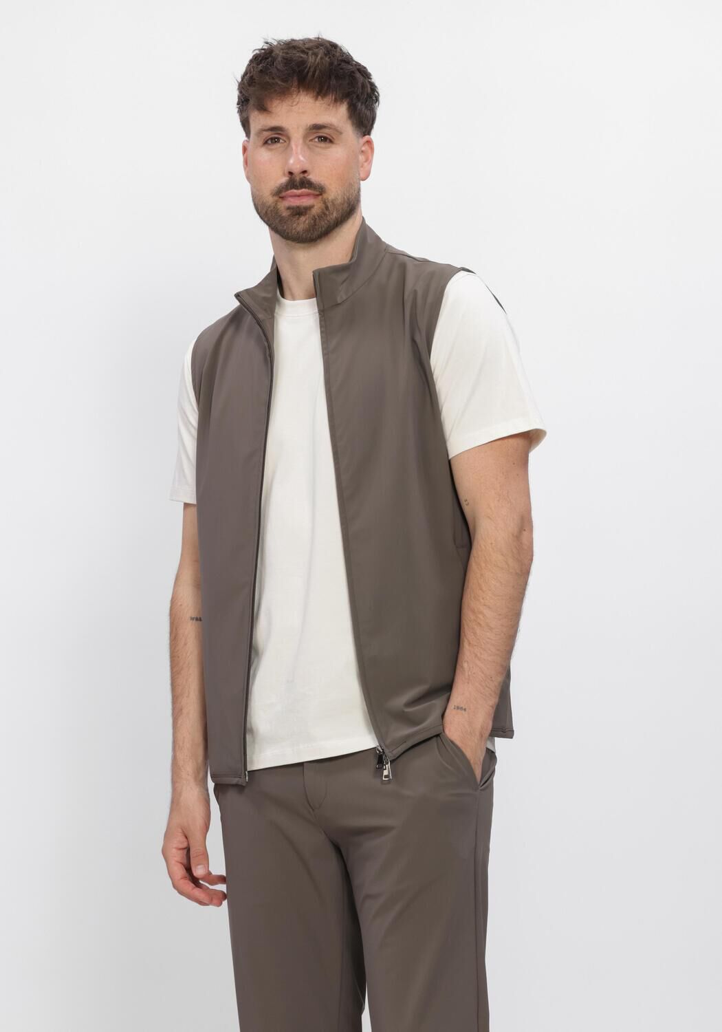 Taupe FERILLI Bodywarmer CLASSIC BODYWARMER - large