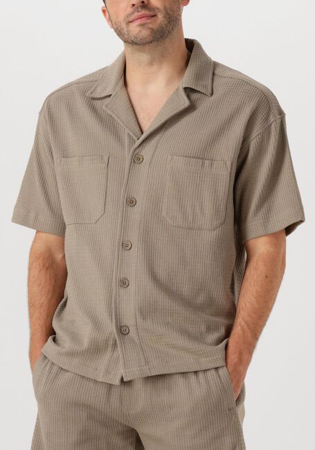 Bruine DRYKORN Casual overhemd LAUWERNZ 522160 - large
