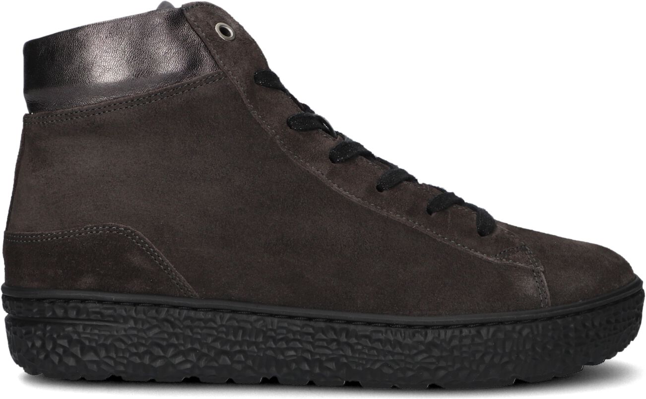 Hartjes Hoge Sneakers Dames Combi Mid H Sneaker, Maat: 39, Materiaal: Suède, Kleur: Bruin