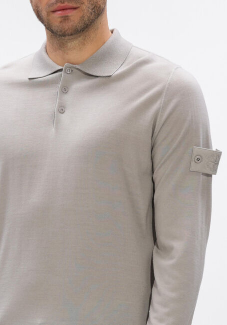 Grijze STONE ISLAND Polo LS POLO S00FC - large