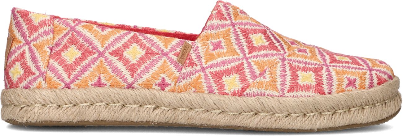 Toms Espadrilles
Dames Alpargata R Print, Maat: 40, Materiaal: Textiel, Kleur: Roze