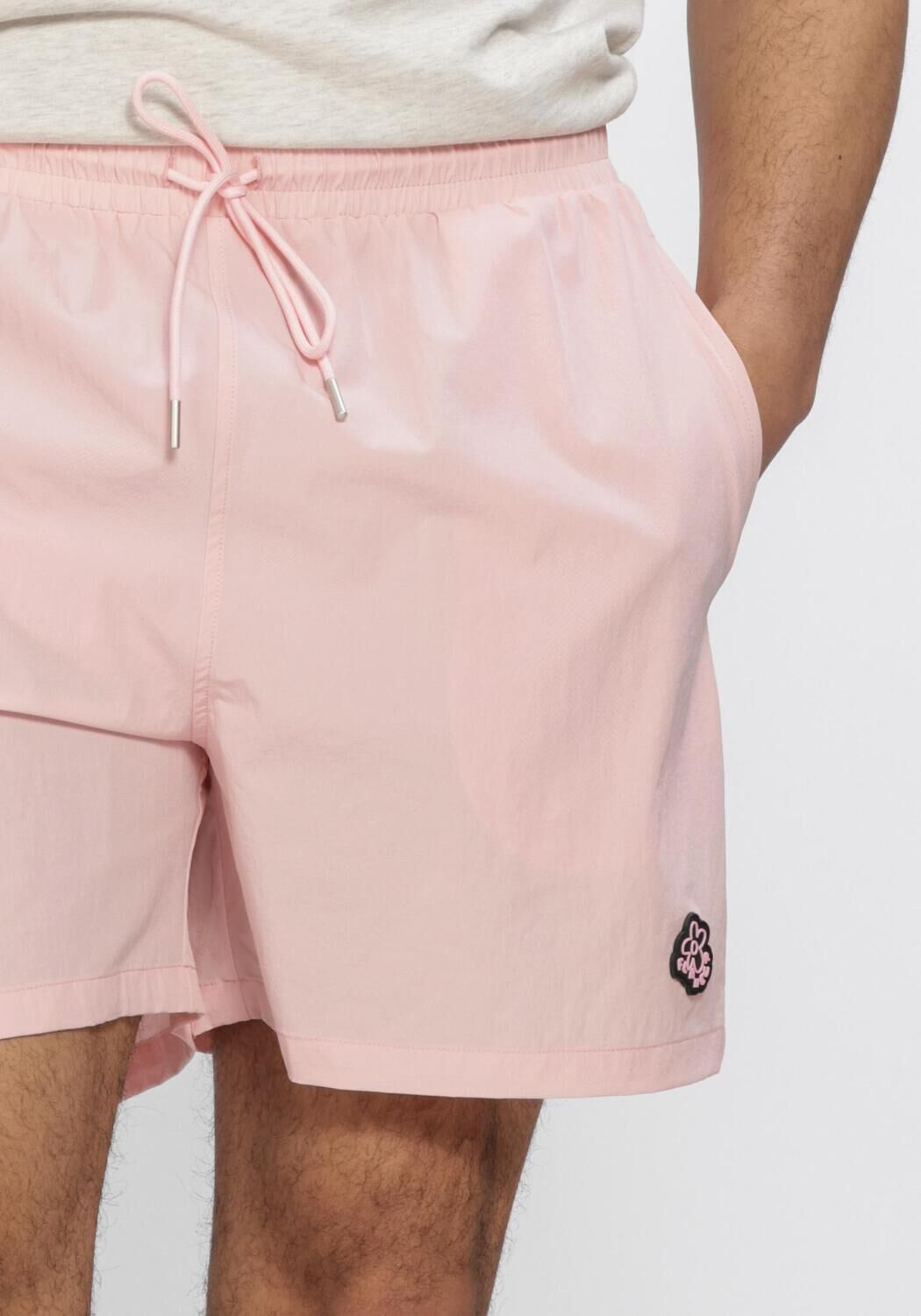 Roze FLANEUR Zwembroeken RUBBER BLOSSOM SWIM SHORTS - large