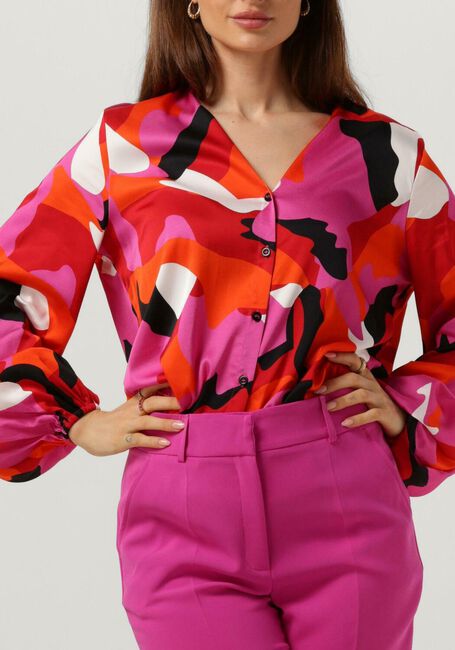 Fuchsia JANICE Blouse BLOUSE DAMES PRINT ABE - large