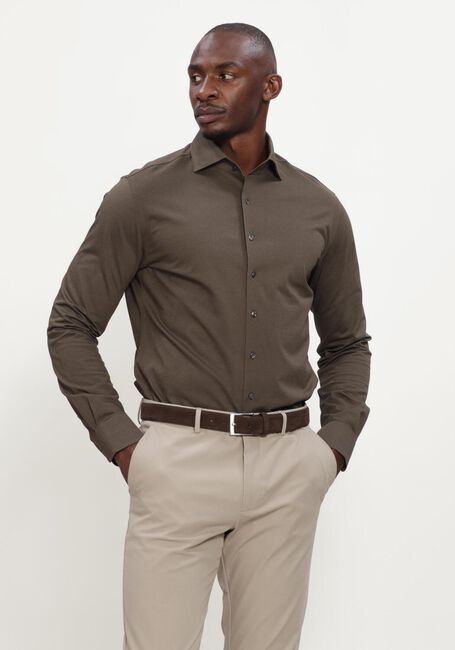 Groene PROFUOMO Casual overhemd SHIRT ONE PIECE - large