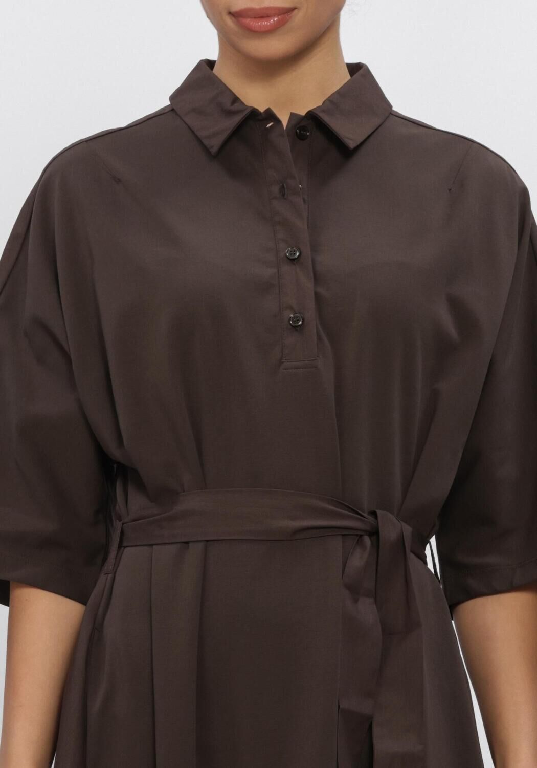 Bruine MAX MARA Jurken JERSEY DRESS - large