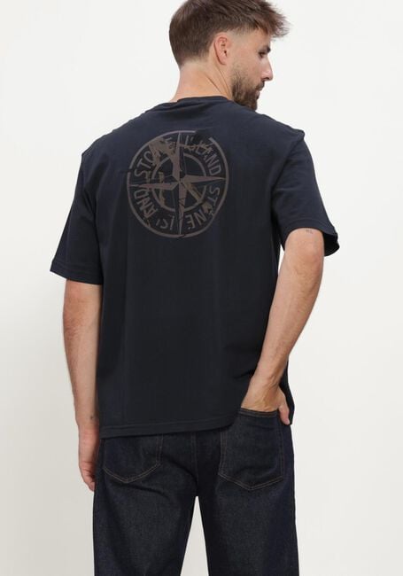 Donkerblauwe STONE ISLAND T-shirt SS T-SHIRT S0E19 - large