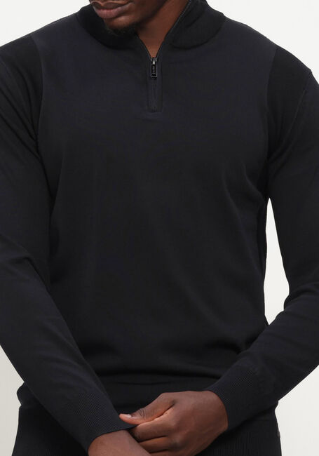 Zwarte GENTI Truien/vesten TURTLE ZIP LS - large