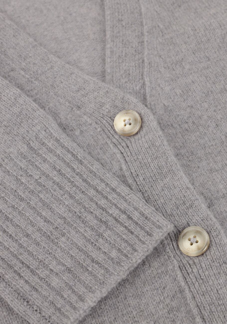 Lichtgrijze CLOSED Trui V NECK CARDIGAN - large