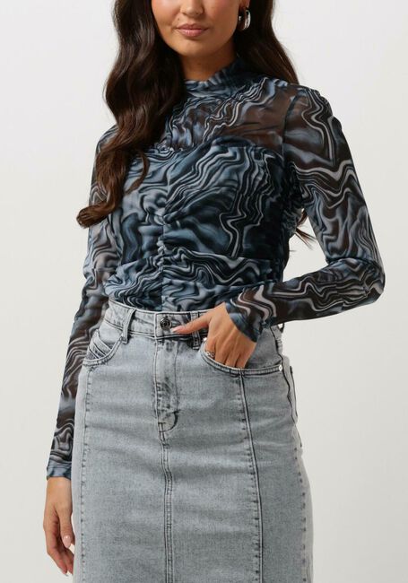 Blauwe GESTUZ Tops & T-shirts EWAGZ P BLOUSE - large