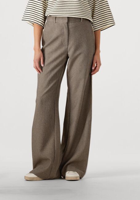 Beige CO'COUTURE Pantalon NANACC PIPING WIDE LL PANT - large