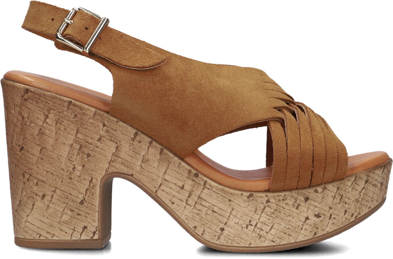 Stefano Lauran Sandalen
Dames S3139, Maat: 36, Materiaal: Suède, Kleur: Bruin