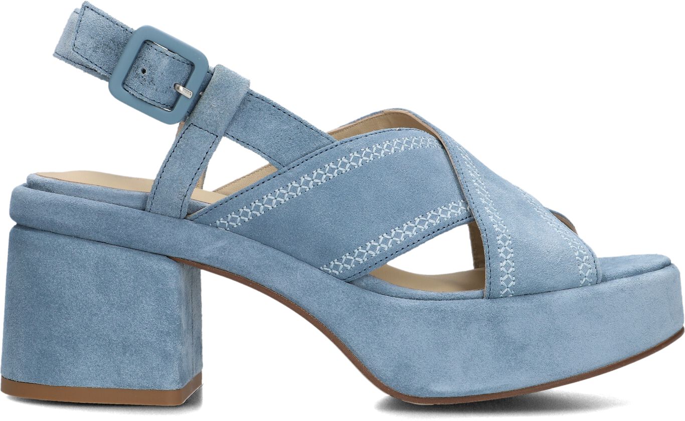 VIA VAI Sandalen
Dames Elia Paisley, Maat: 42, Materiaal: Suède, Kleur: Blauw