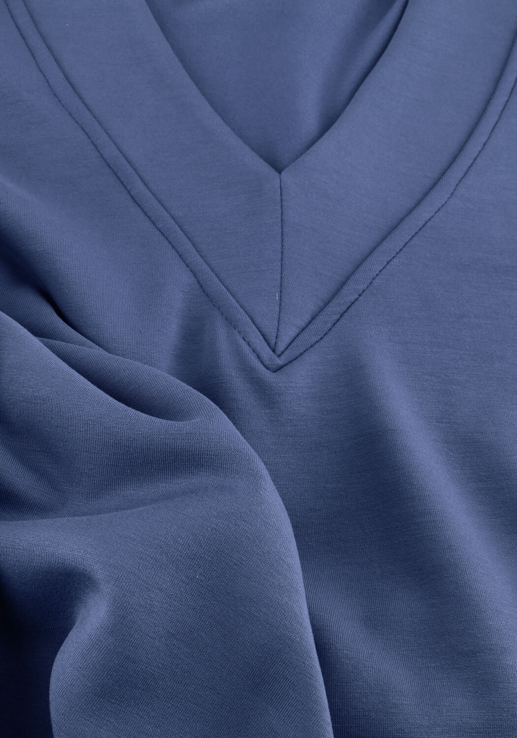 Blauwe AIMEE THE LABEL Trui KATJA SWEATER - large