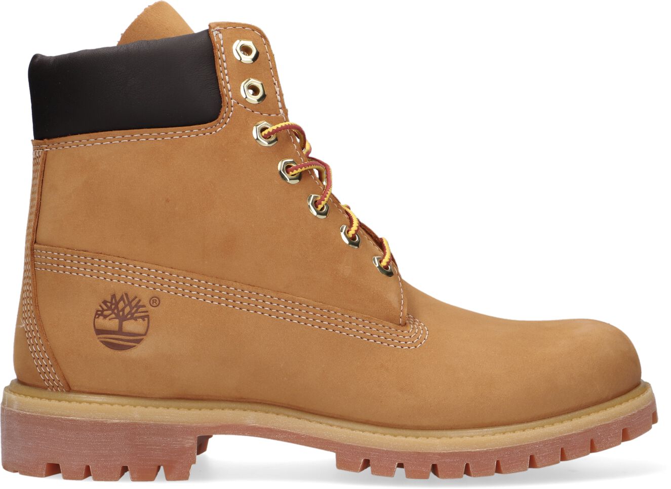 Timberland Veterboots Heren 6inch Premium Boot M, Maat: 41, Materiaal: Nubuck, Kleur: Camel