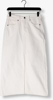 Witte CO'COUTURE Midirok VIKA SLIT DENIM SKIRT Witte CO'COUTURE Midirok VIKA SLIT DENIM SKIRT - medium