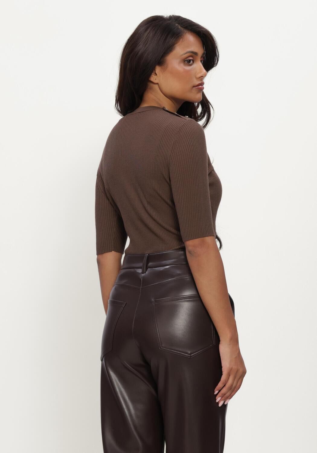 Bruine MAX MARA Top SMMRIVIERA - large