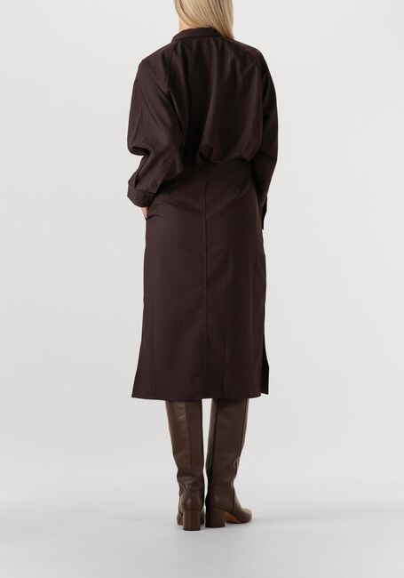 Bruine CO'COUTURE Midi jurk ZELLACC BATWING DRESS - large