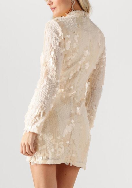 Creme SECOND FEMALE Mini jurk GLIMMER DRESS - large