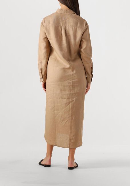 Beige RESORT FINEST Maxi jurk SHIRT DRESS - large