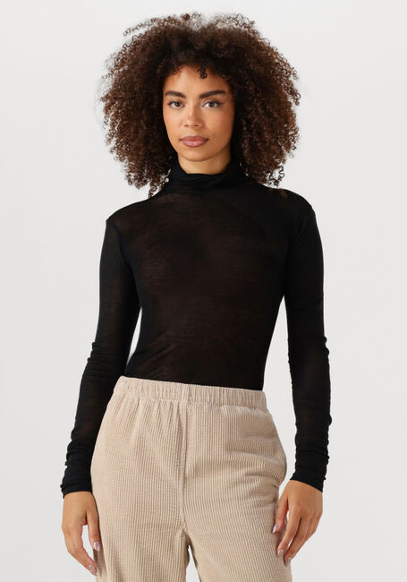 Zwarte AMERICAN VINTAGE Top MASSACHUSETTS - large