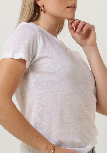 Witte SECOND FEMALE T-shirt PEONY O NECK TEE - large