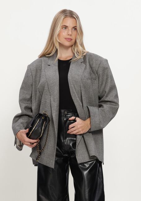 Grijze RHUNE Blazer A-SHAPE ANOUK BLAZER PRINCE DE GALLE - large