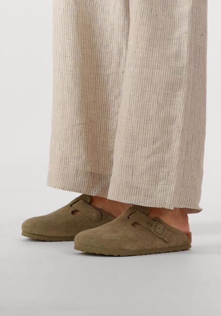 Beige BIRKENSTOCK Instappers BOSTON DAMES - large